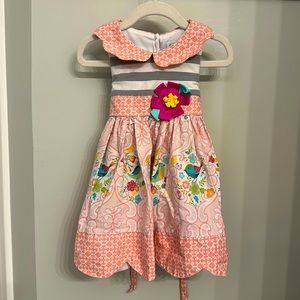 Spring Pink Dress 2T